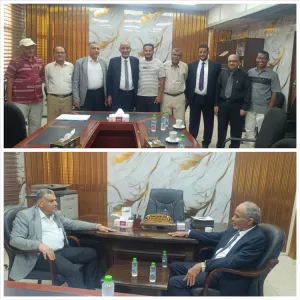 اخبار عدن – الفريق الركن محمود الصبيحي يتفقد مبنى محافظة عدن ويجتمع مع نائب المحافظ