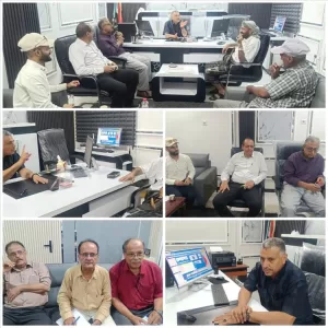 اخبار عدن – المسؤول المحلي في عدن يتفقد سير عمل مكتب الواجبات ويثني على جودة الأداء