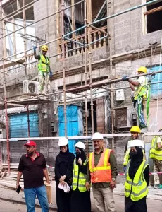 اخبار عدن – المهندس خالد: ن revitalizé الحياة والجمالية في الطابع التراثي لمباني عدن العريقة.