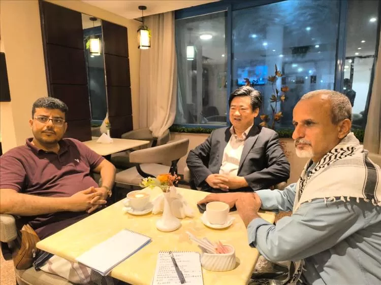 الوكيل الشبحي يلتقي بالقائم بأعمال السفير الصيني لدى بلادنا