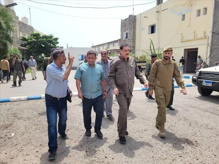 بن لزرق يزور إدارة أمن عدن ويشيد بجهود اللواء الشعيبي في إعادة بناء المؤسسة الأمنية