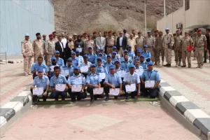 اخبار عدن – تحت رعاية وزير الدفاع.. تخريج الدورة الثالثة من ضباط قوات حفظ السلام في عدن