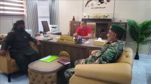 اخبار عدن – تعزيز التعاون والتنسيق بين قطاع الصناعة والتجارة في عدن وقوات الحزام الاستقراري