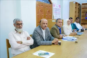 اخبار عدن – جامعة عدن تناقش تنسيق الجهود وتطوير البنية التحتية للكليات الطبية