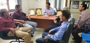 اخبار عدن – جولة ميدانية لأعضاء المفوضية الجنوبية المستقلة لمكافحة الفساد في مكتب الرعاية الطبية