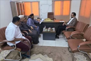 اخبار عدن – رئيس الهيئة السنةة للأراضي ومحافظ سقطرى يبحثان تنفيذ خطة تطوير مستربلان