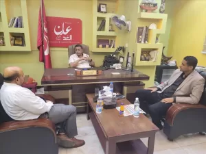 اخبار عدن: زيارة وفد مجموعة بن دول التجارية لمؤسسة عدن الغد لاستكشاف فرص التعاون الإعلامي