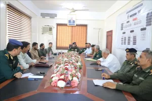 اخبار عدن – لقاء في عدن يتناول أوضاع ومستحقات أسر الشهداء والجرحى من عناصر الاستقرار