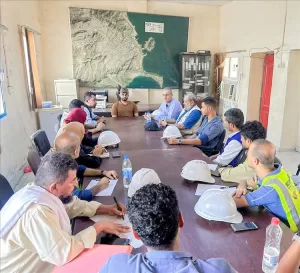 اخبار عدن – مدير صيرة يتناول تقدم أعمال تجديد سينما “أروى” التاريخية في عدن