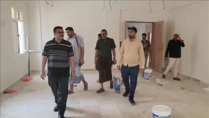 اخبار عدن – مدير عام المنصورة يتابع تقدم الأعمال النهائية لمشروع إنشاء المجمع القضائي في المديرية