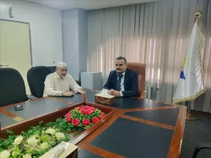 اخبار عدن – مدير مطار عدن الدولي يلتقي برئيس مكتب التنسيق لتسهيل حركة المنظمات الدولية والجمعيات.