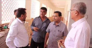 اخبار عدن – مسؤول قطاع المشاريع يزور المشاريع المنظومة التعليميةية والخدمية في مديرية صيرة