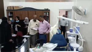 اخبار عدن – مكتب الرعاية الطبية في عدن يعزز من الرقابة الصحية ويقوم بضبط المخالفات في العيادات والمراكز الصحية.