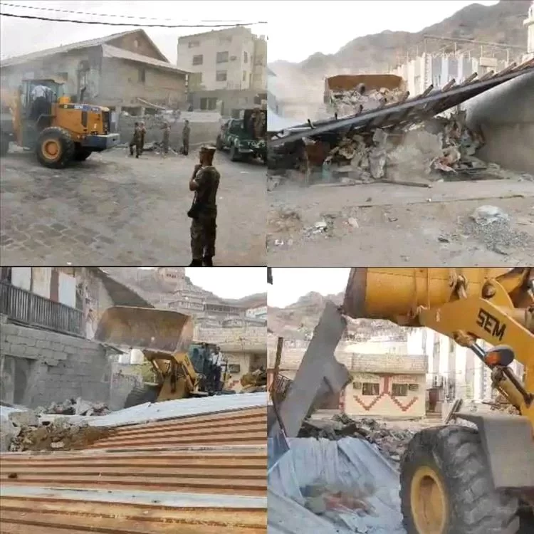 وحدة حماية الأراضي تؤمّن إزالة بناء عشوائي في التواهي