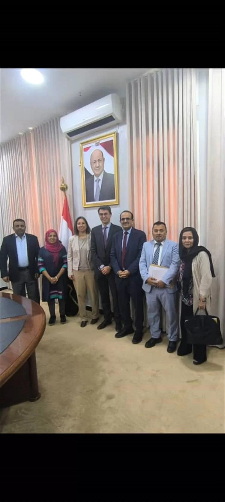 وزير الصحة يلتقي مدير البنك الدولي لمصر واليمن وجيبوتي ويبحثان سبل دعم النظام الصحي في اليمن