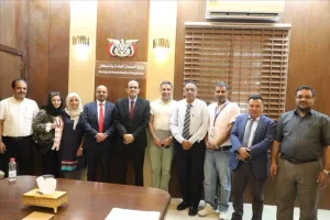 اخبار عدن – وزير الرعاية الطبية يلتقي بفريق من مؤسسة التمويل الدولية ويشدد على أهمية التعاون مع القطاع الخاص