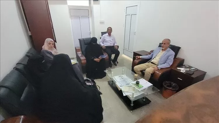 وفد مبادرة ( وصل ) الطوعية يلتقي بالوكيل الشبحي