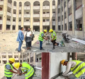 اخبار وردت الآن – المشمر يطلع على تقدم العمل في استكمال مشروع إنشاء مدرسة 22 مايو في منطقة عصيفرة