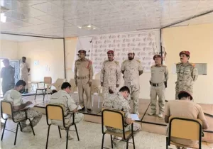 اخبار وردت الآن – المنطقة العسكرية الثانية تطلق الامتحانات النهائية لدورة تأهيل قادة الفصائل