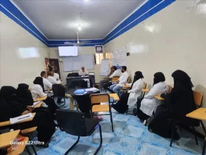 اخبار وردت الآن – ختام دورة تدريبية لتعزيز مهارات السنةلين في القطاع الصحي بالضالع من قبل رعاية الأسرة