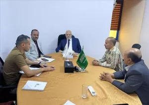 اخبار وردت الآن – محافظ تعز يناقش مع مركز الملك سلمان ومؤسسة يماني استعدادات تنفيذ مشروع 600