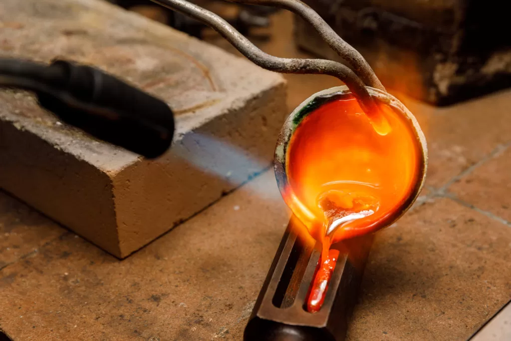 ارتفاع أسعار الذهب بنسبة 1 بسبب عدم اليقين التجاري وضعف