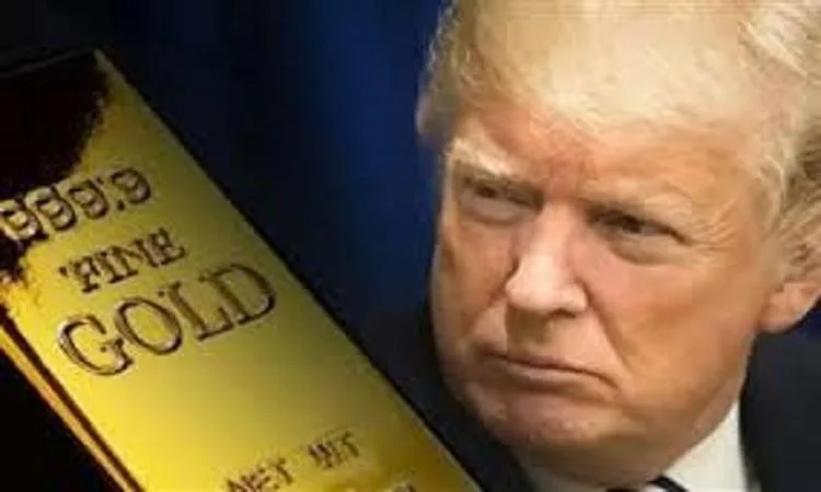 انخفاض أسعار الذهب مع ارتفاع الدولار إثر تصريحات ترامب