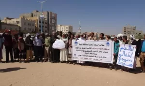 تصاعد الاحتجاجات النقابية في ‘قطاع 14 النفطي’ بشبوة نتيجة لمصادرة الحقوق وتراجع الرواتب – شاشوف