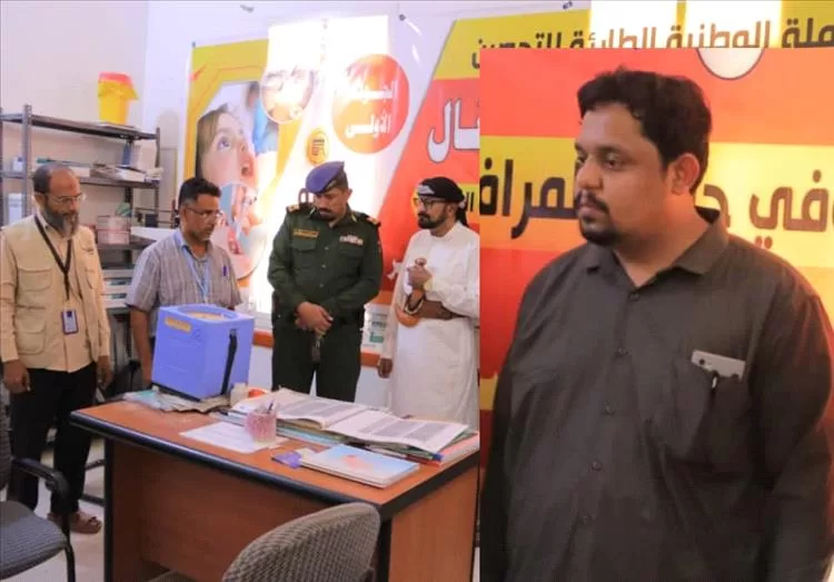 مدير مكتب الصحه شبام الدكتور بن طالب  يؤكد  نجاح الجولة  حملة التحصين ضد شلل الأطفال بوادي حضرموت  الجولة الأولى