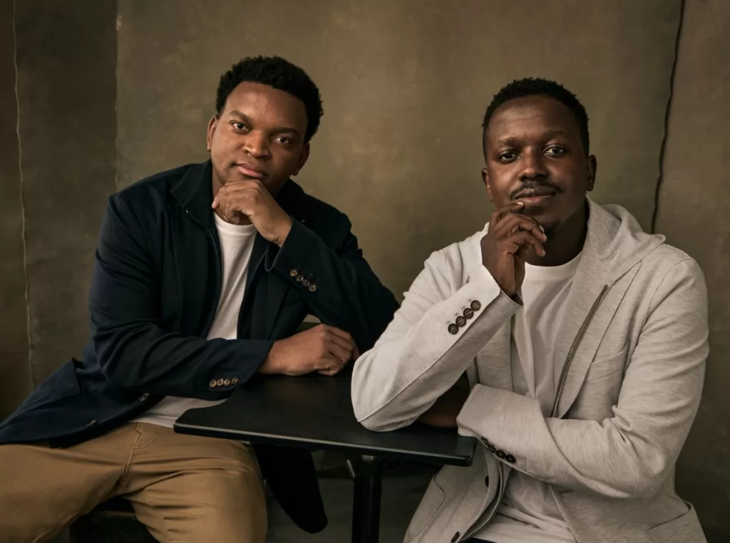 Rwazi cofounders - Joseph Rutakangwa (left) and Eric Sewankambo (right)