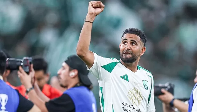 رياض محرز يتحدث عن مستقبله ومزاملة ميسي في الأهلي - سبورت 360