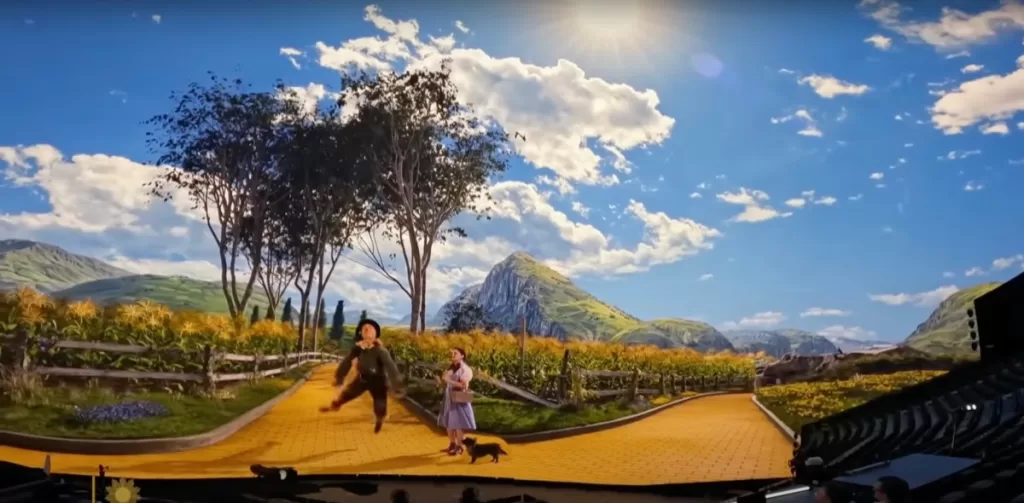 Still from CBS Sunday Morning showing The Wizard of Oz