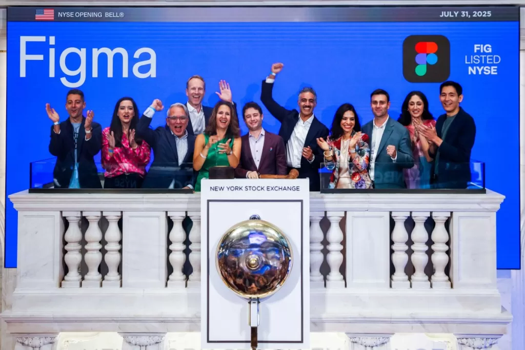 Figma IPO NYSE opening bell