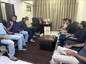 مستجدات وردت الآن – وكيل محافظة تعز يلتقي اللجنة الطبية الحكومية المسؤولة عن علاج مصابي القوات المسلحة