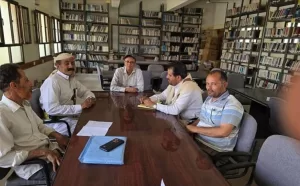 مستجدات وردت الآن – وكيل وزارة الثقافة يزور مكتبة مأرب ويشدد على أهمية تعزيز الحركة الثقافية.
