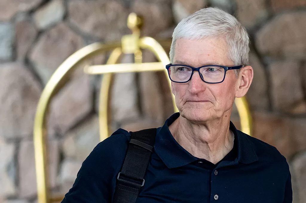 Tim Cook, chief executive officer of Apple Inc.