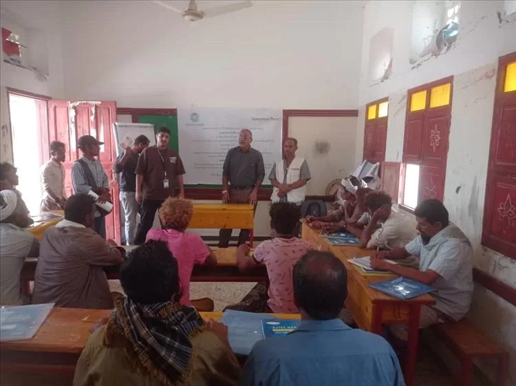 هيئة مصائد خليج عدن تدشّن المرحلة الثانية من مشروع صيانة المحركات في منطقة قعوه