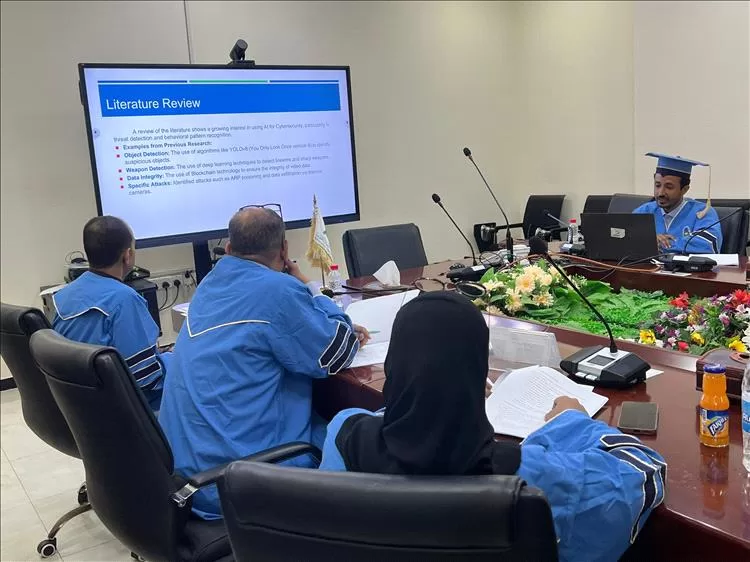 المهندس علي عبدالفتاح الشبابي ينال درجة الماجستير بامتياز في نظم المعلومات من جامعة العلوم والتكنولوجيا بعدن