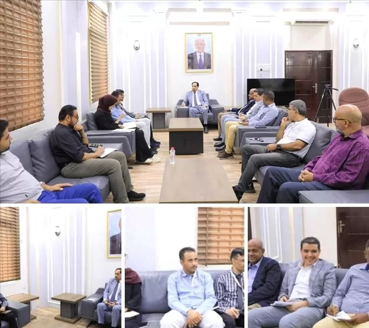 الوزير البكري يناقش مع منظمة