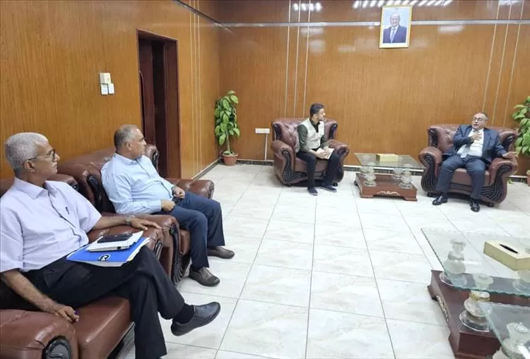 رئيس جامعة عدن يبحث مع المؤسسة الطبية الميدانية سبل تعزيز التعاون المشترك