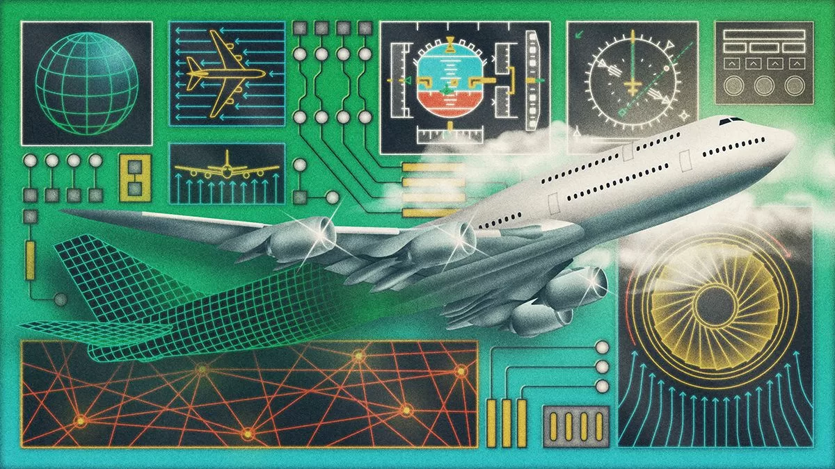 التكنولوجيا التي تحافظ على استمرار الطائرات في التحليق خلال الرحلات