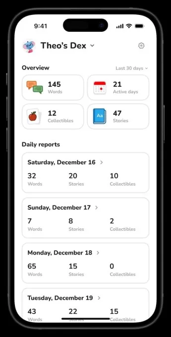 ديكس جهاز كاميرا مدعوم بالذكاء الاصطناعي يساعد الأطفال على تعلم