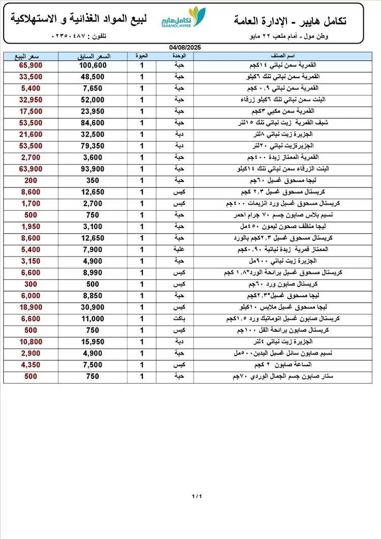 شركات هائل سعيد تعلن تخفيضات جديدة على منتجاتها تماشيًا مع تحسن سعر الصرف ⋆