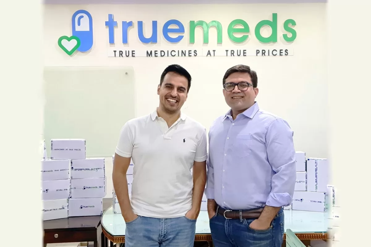 Truemeds co-founders Akshat Nayyar and Kunal Wani