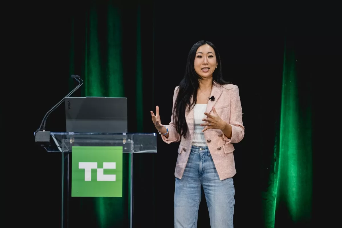 Cathy Gao, 2025 TechCrunch All Stage in Boston, MA