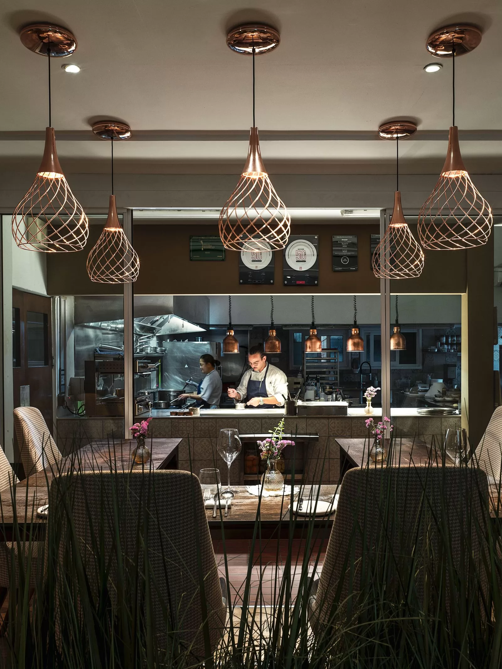 Image may contain Indoors Restaurant Architecture Building Dining Room Dining Table Furniture Room Table and Cafe