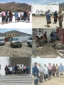 اخبار المحليات – القحيم يزور مستشفى ريف سباح في يافع للوقوف على سير العمل