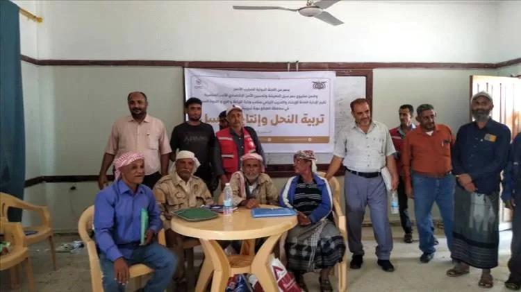 300 متدرب على مشروع تربية النحل ومأمور مديرية الضالع يطلع على الدورة التدريبية