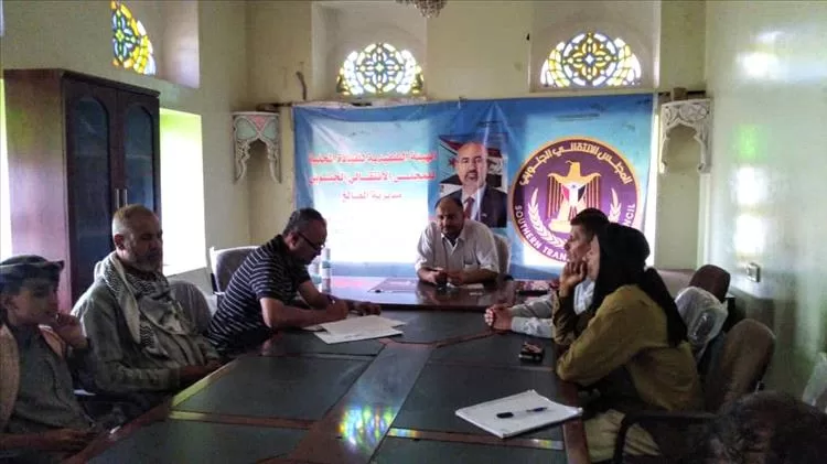 الهيئة التنفيذية للمجلس الانتقالي الجنوبي في مديرية الضالع تعقد اجتماعها الدوري