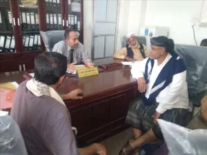 اخبار المناطق – المدير السنة للتربية في أبين يلتقي بالقائد ومدير التربية في مديرية المحفد